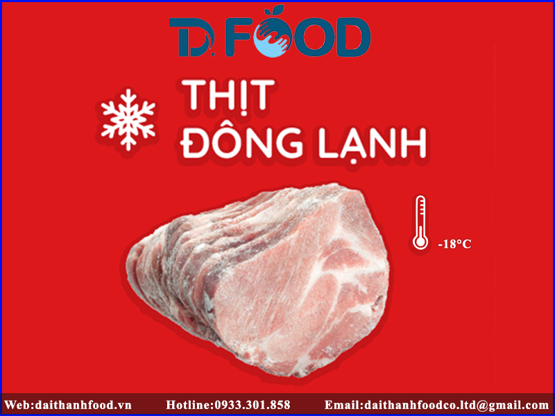 Thịt đông lạnh