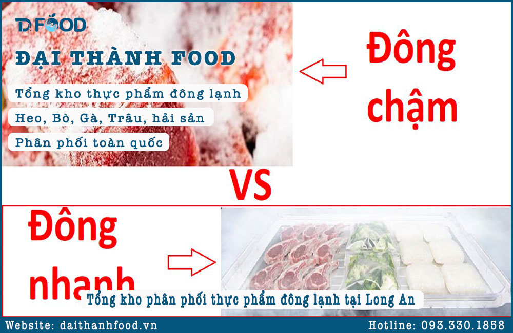 Cấp đông nhanh chậm