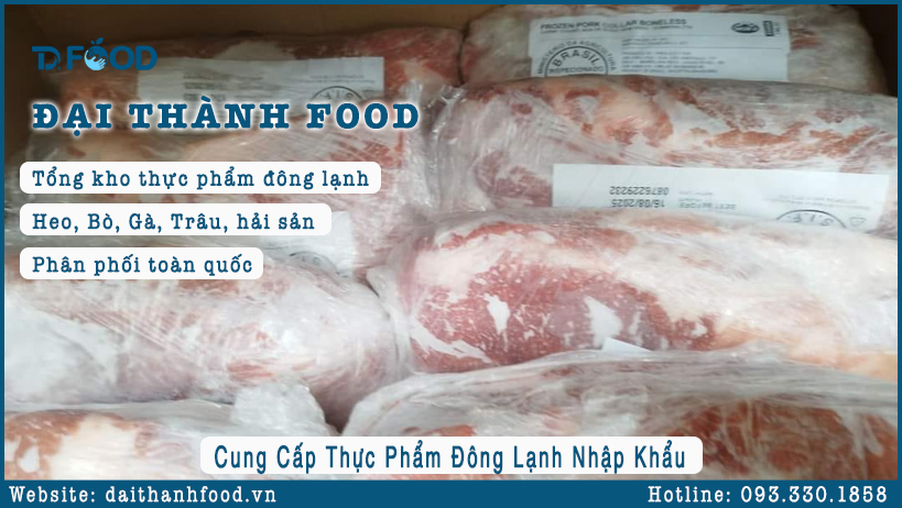 Cung Cấp Thực Phẩm Đông Lạnh Nhập Khẩu Uy Tín Tại Hoà Bình